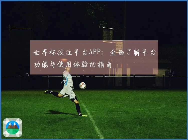 世界杯投注平台APP：全面了解平台功能与使用体验的指南